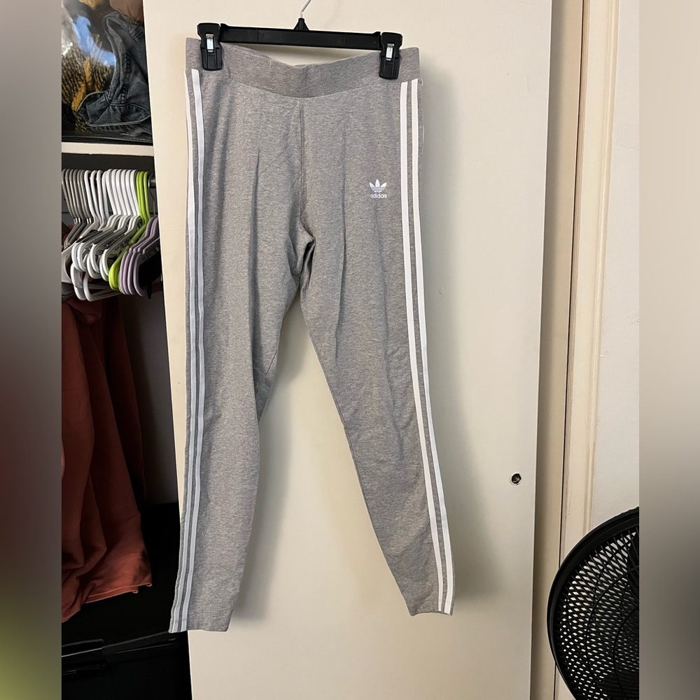 Stretchy adidas pants